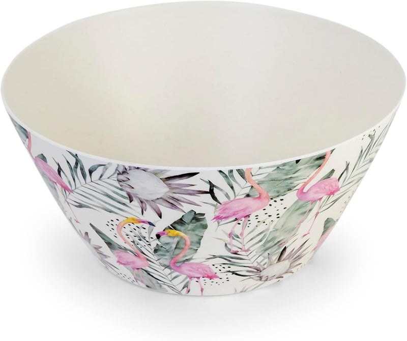 Cuisine Art - Florence - Eco-Friendly Bamboo Fibre Bowl Round Bowls for Salads, Soups, Parties, BBQs, Events 24cm – 2.5L - Image 4